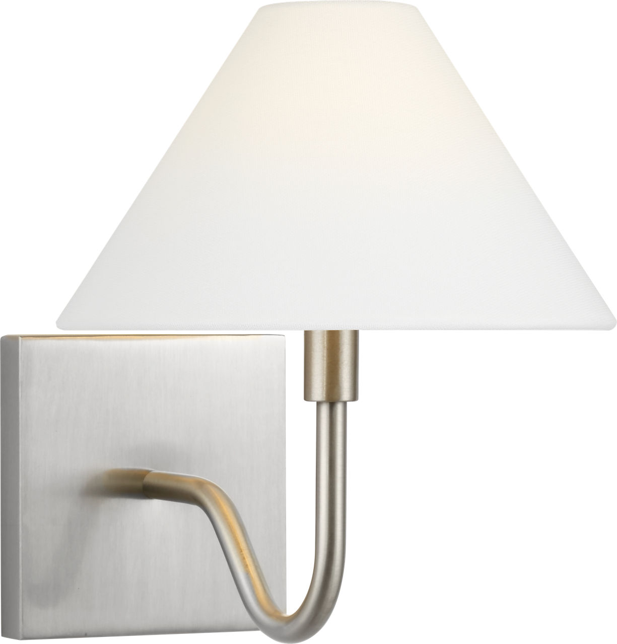 Eldon Small Sconce in Brushed Nickel