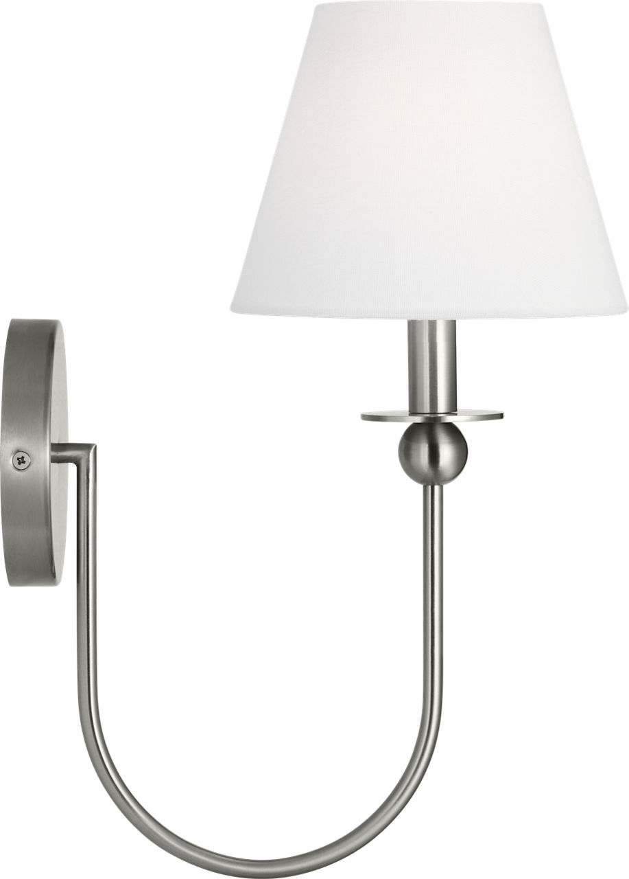 Elsay Small Sconce Brushed Nickel