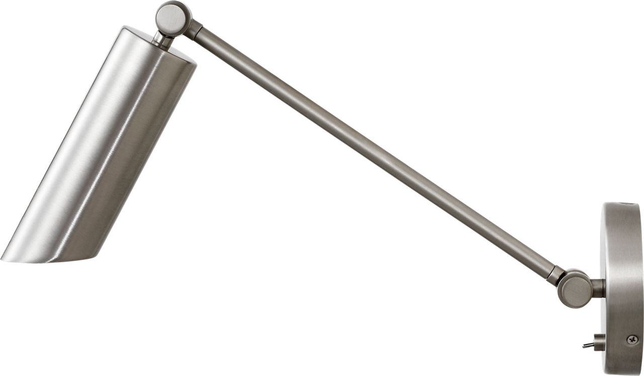 Frasar Arm Medium Sconce Brushed Nickel