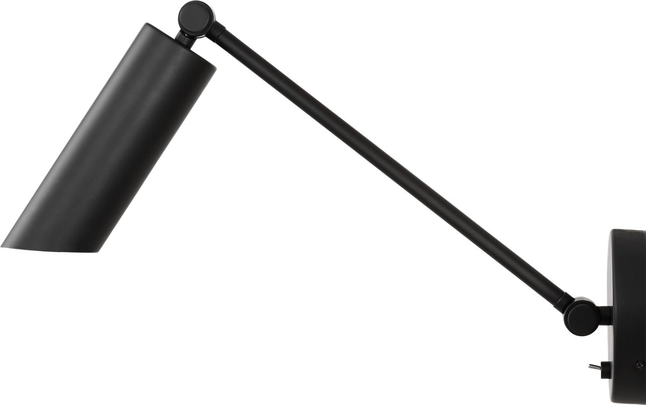 Frasar Arm Medium Sconce Midnight Black