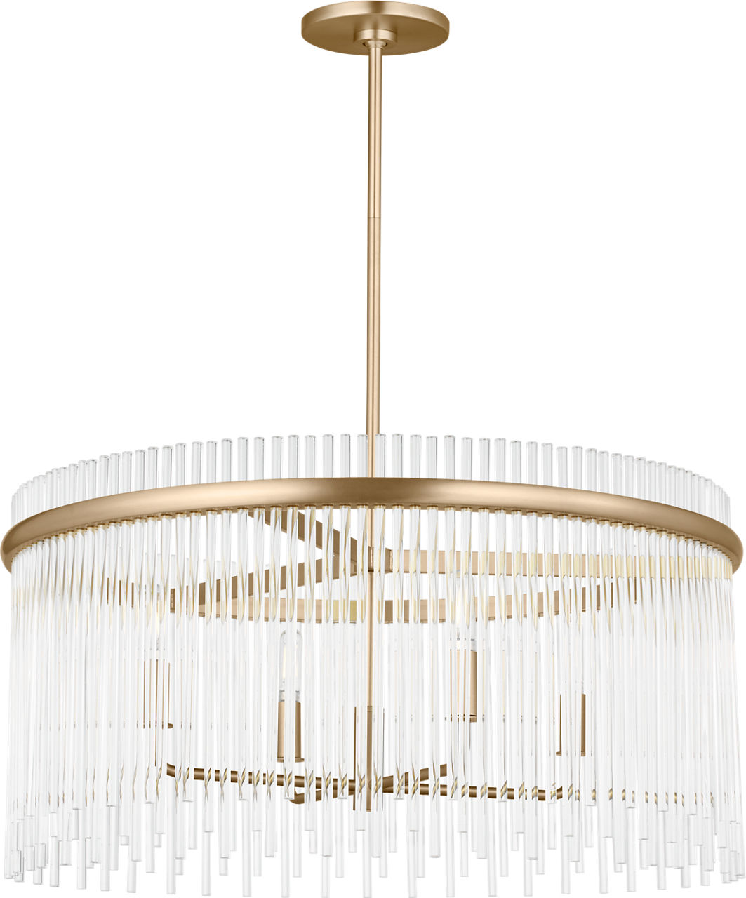 Finley 24" Chandelier in Satin Brass