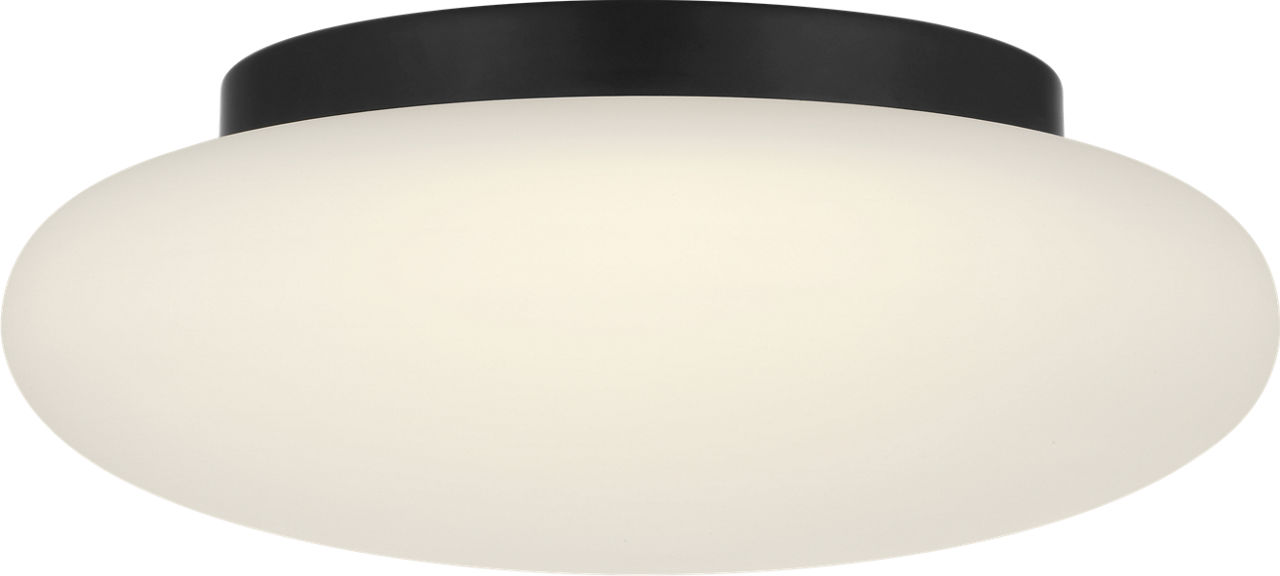 Amir 13 Flush Mount in Midnight Black