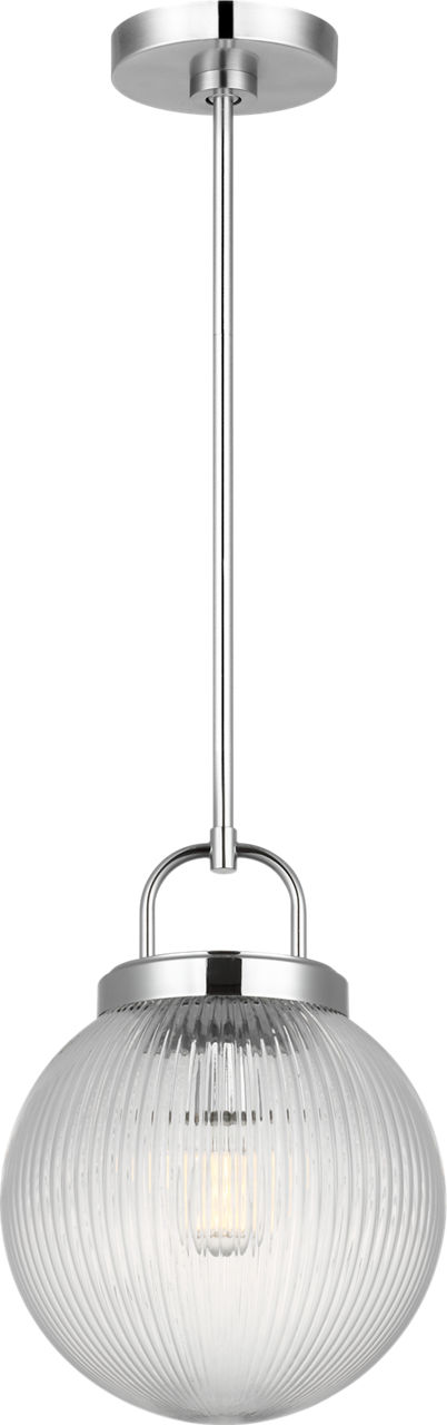 Preston 10" Pendant in Chrome
