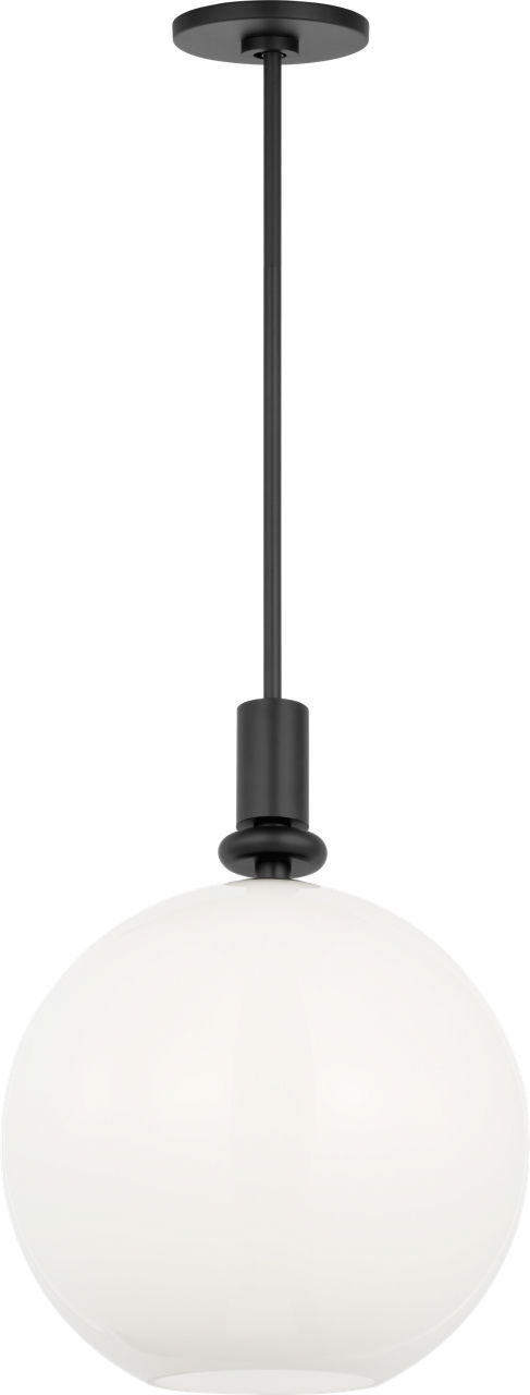 Malcolm 14" Pendant in Midnight Black