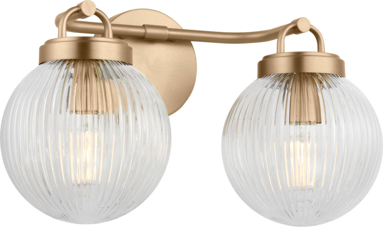 Preston 16" Vanity in Satin Brass