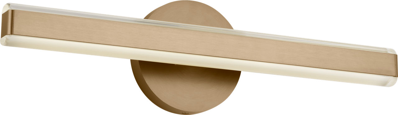 Colt 18" Vanity in Satin Brass