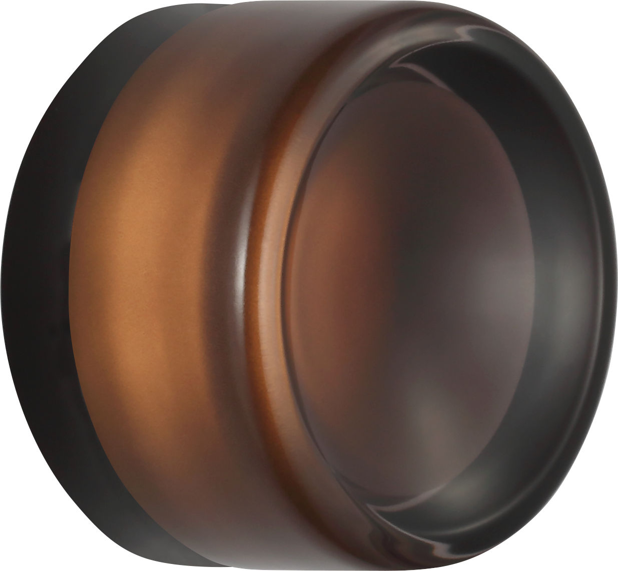 Tatum 5 Sconce in Midnight Black with Smoke Glass 2700K