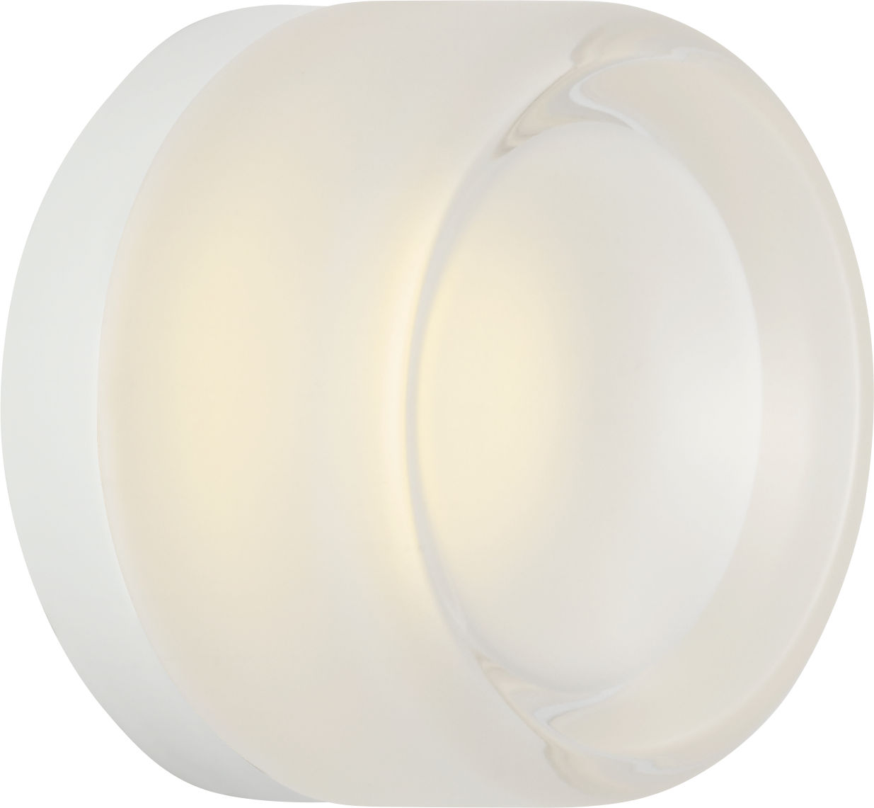 Tatum 5 Sconce in Matte White with Clear Glass 2700K