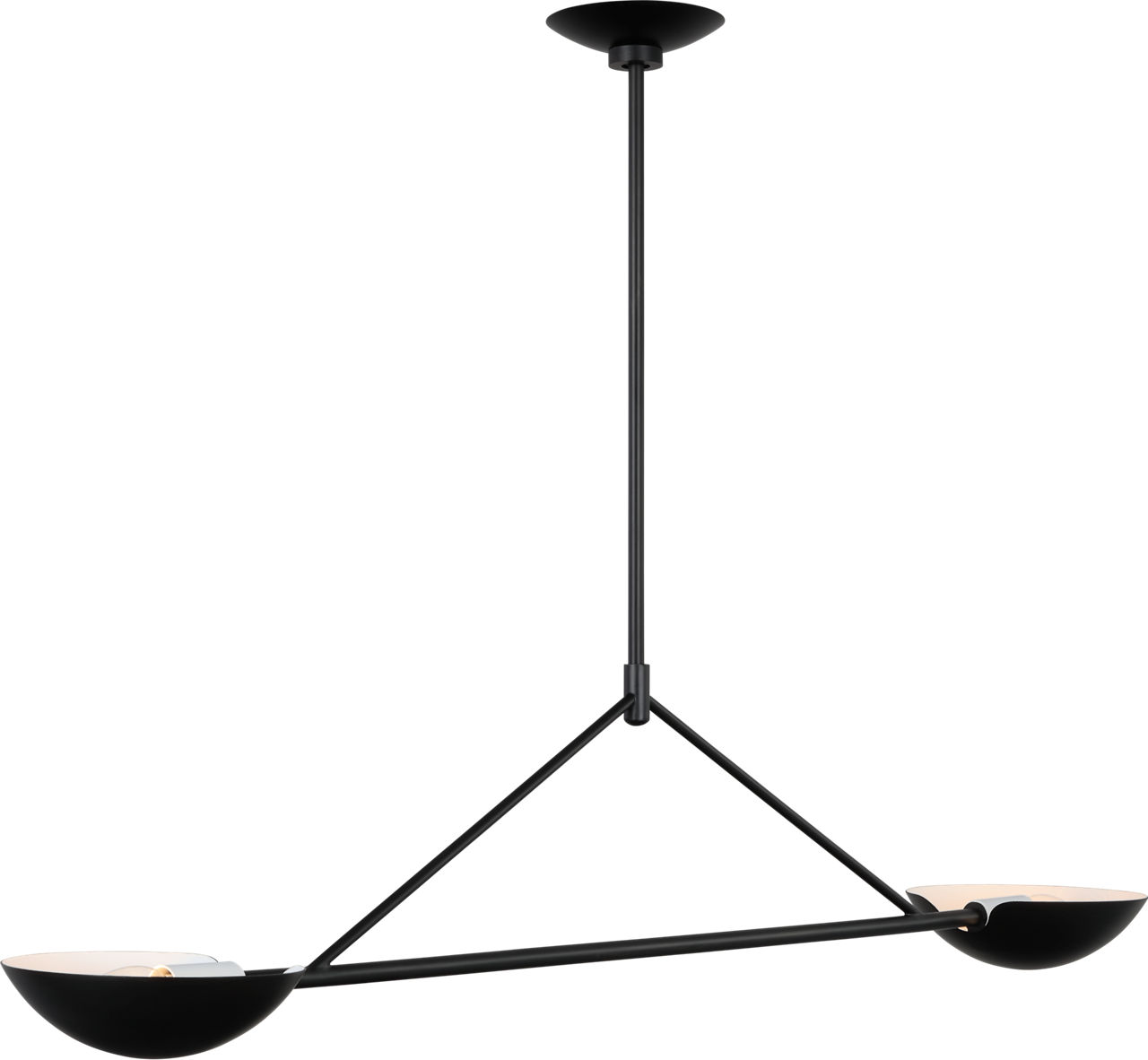 Nevel Medium Linear Chandelier - EC1292 | Visual Comfort
