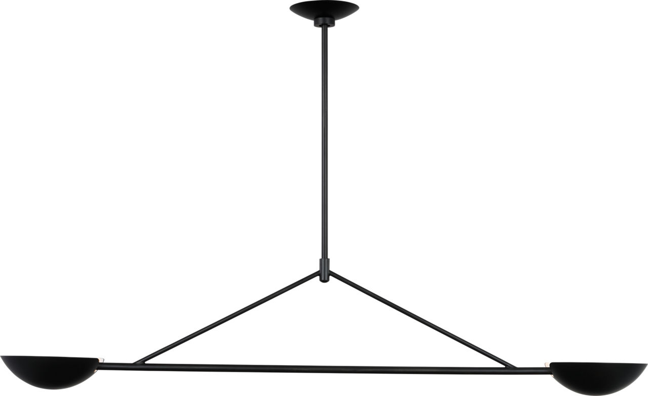 NAVE ライトキャンバス　新品未使用 Nevel Medium Linear Chandelier - EC1292 | Visual Comfort