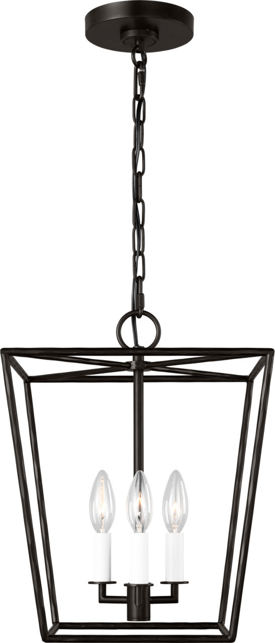 Viota Small Lantern Aged Iron