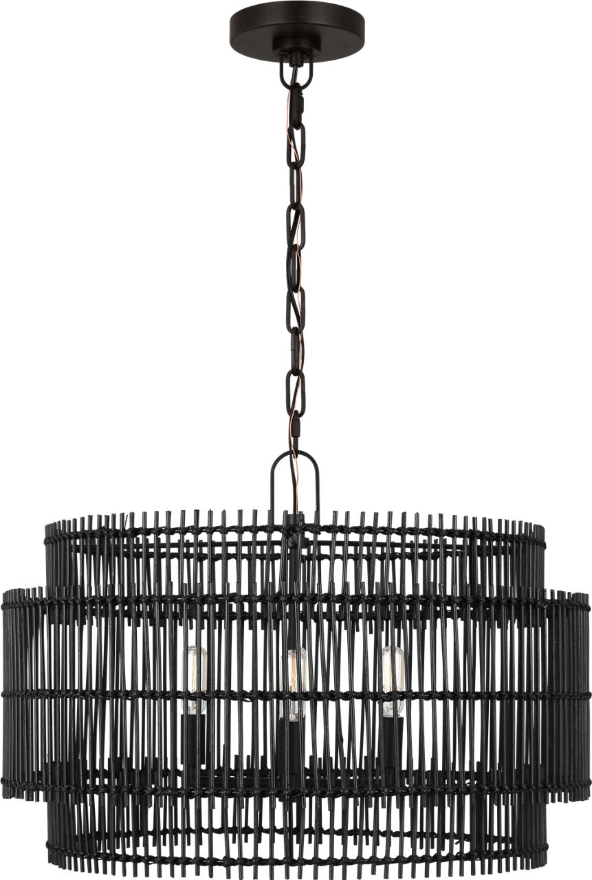 Elio Medium Hanging Shade Aged Iron