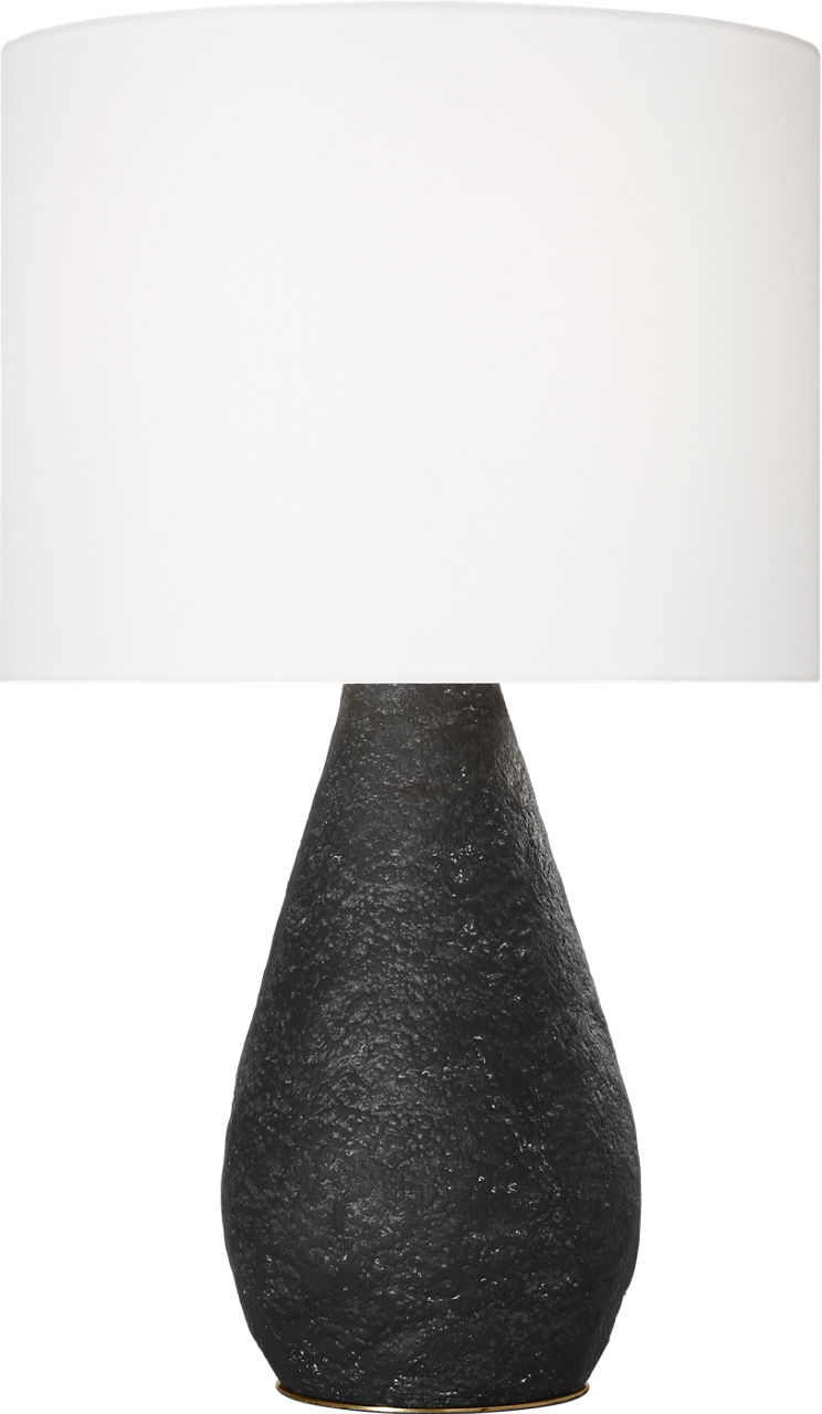 Breccia Medium Table Lamp Black Wash