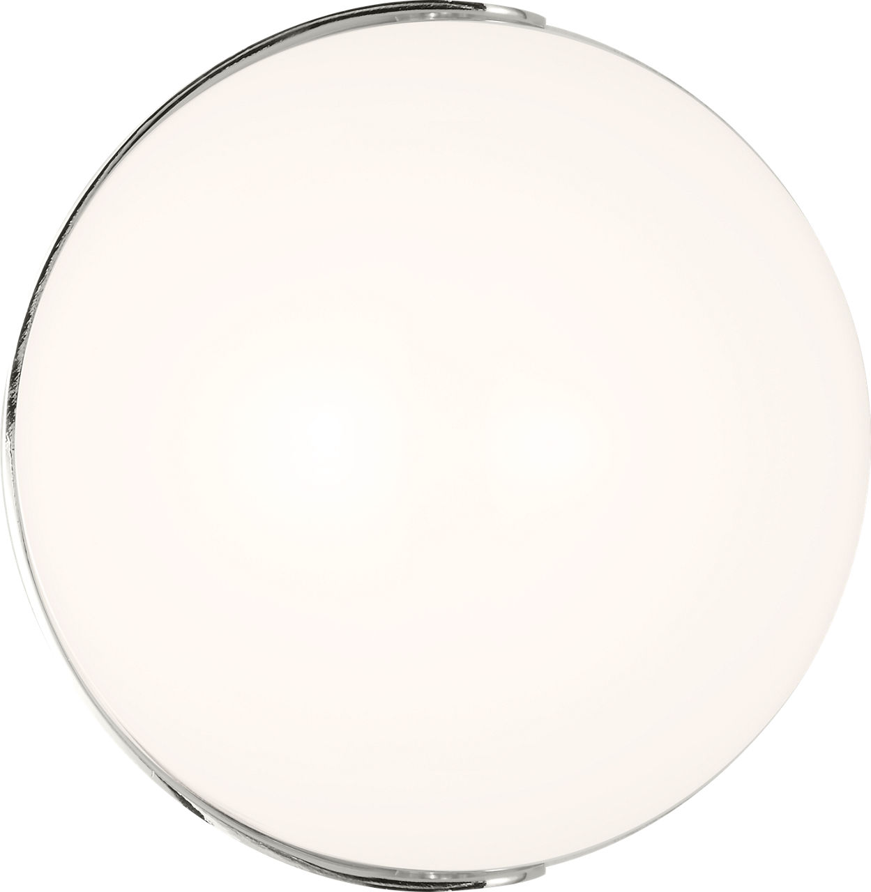 Syrie Small Vanity Polished Nickel Bulbs Inc