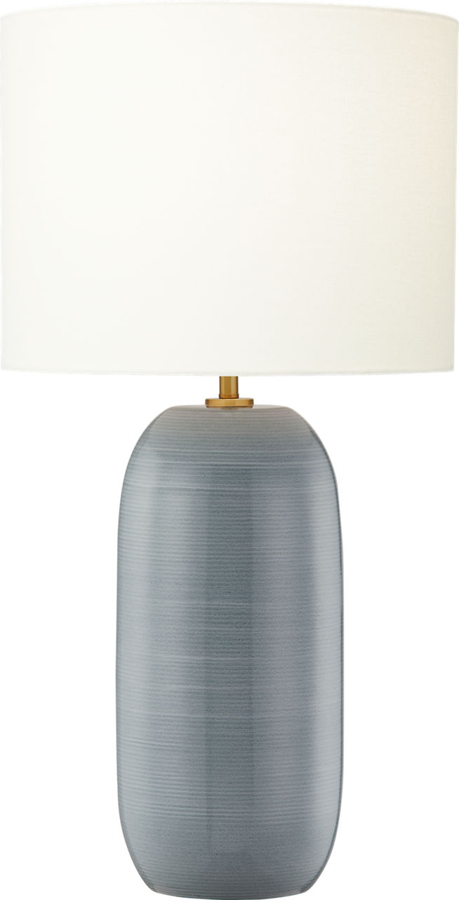 Fanny Slim Table Lamp in Frosted Anglia