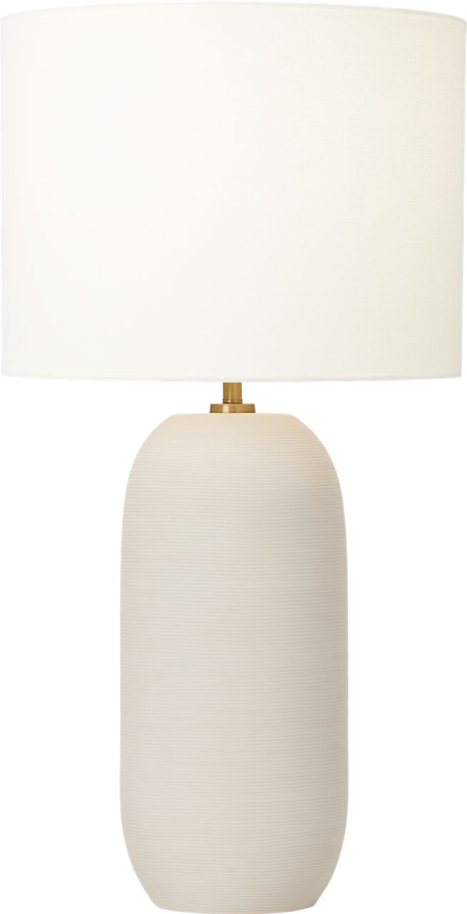 Fanny Slim Table Lamp Matte Concrete Bulbs Inc