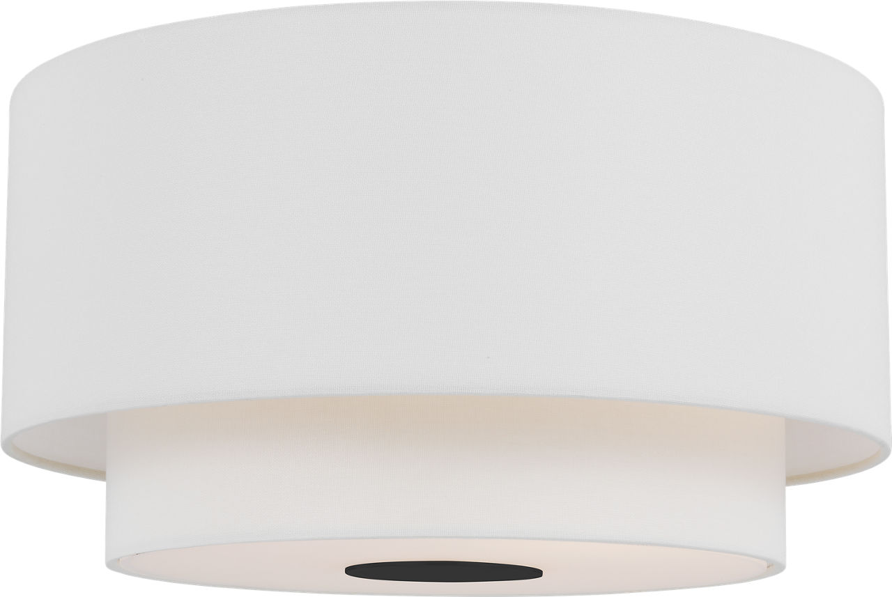 Sawyer Flush Mount Midnight Black