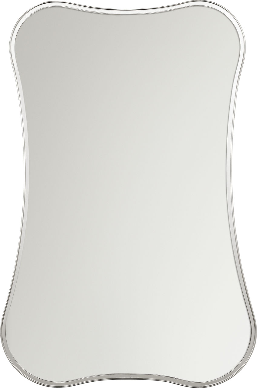 Cosway 24 x 36 Rectangular Mirror in Polished Nickel