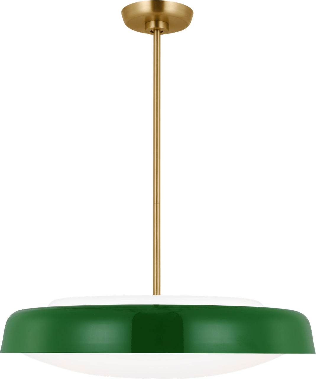 Draper Extra Large Pendant Green