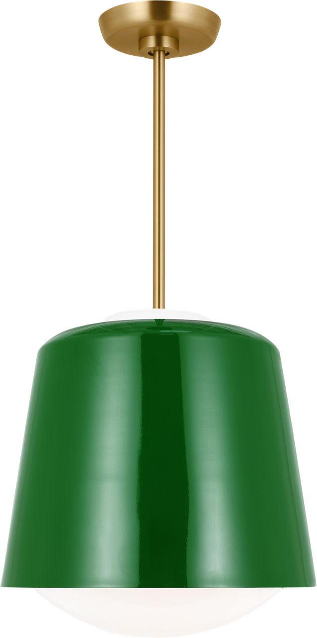 Draper Small Pendant Green