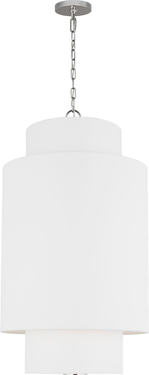 Sawyer Small Hanging Shade Polished Nickel