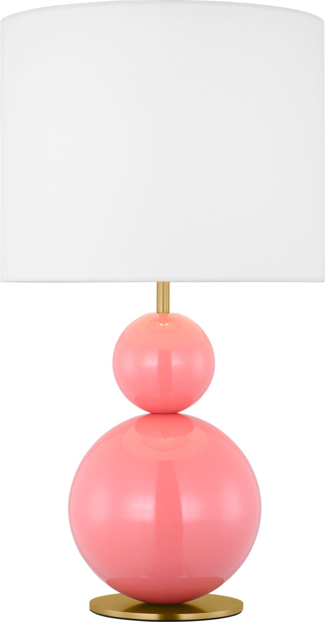 Suki Medium Table Lamp Coral Bulbs Inc