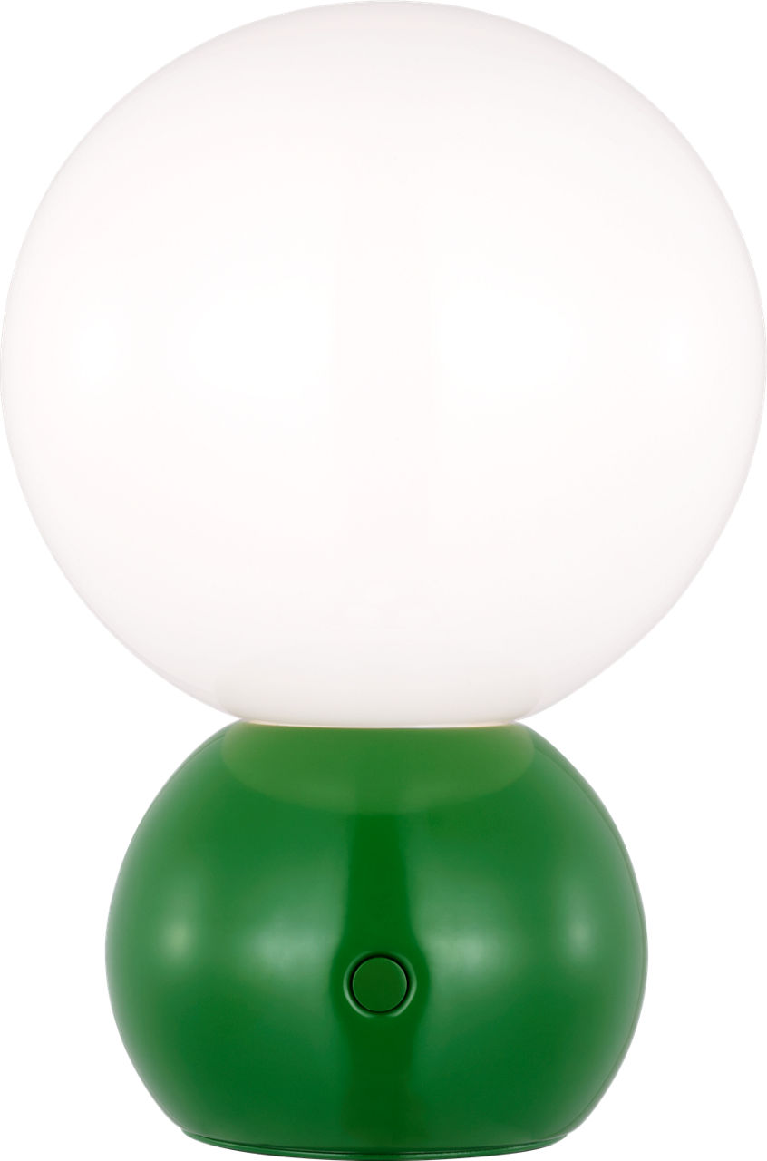 Suki Rechargeable Mini Table Lamp Green Bulbs Inc