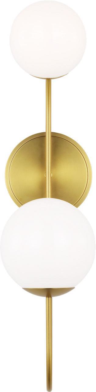 Noemie Large Sconce Burnished Brass