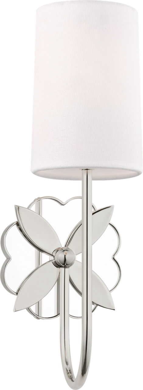 Spencer 13 Single Sconce in Polished Nickel
