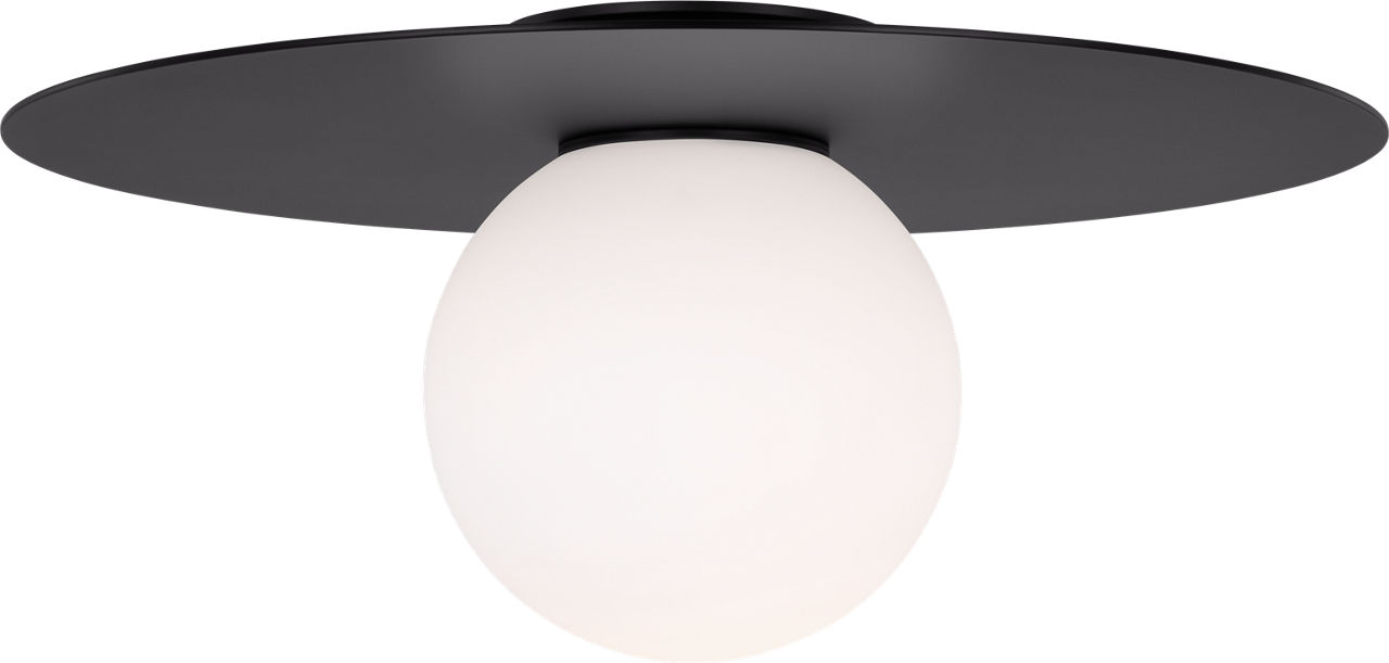 Nodes Extra Large Flush Mount Midnight Black