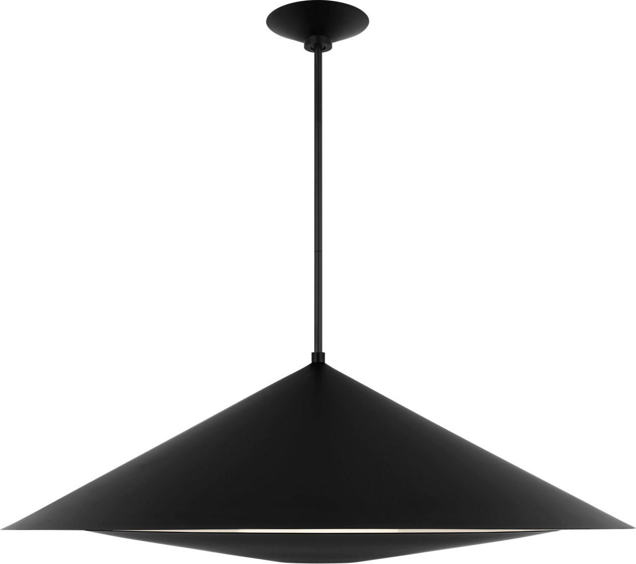 Echo Large Pendant Midnight Black