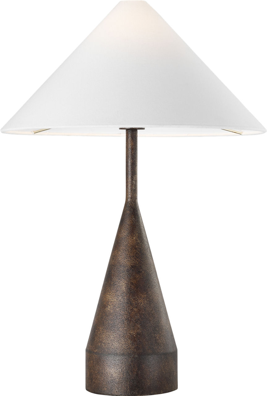Brachion Large Table Lamp Rustic Bronze