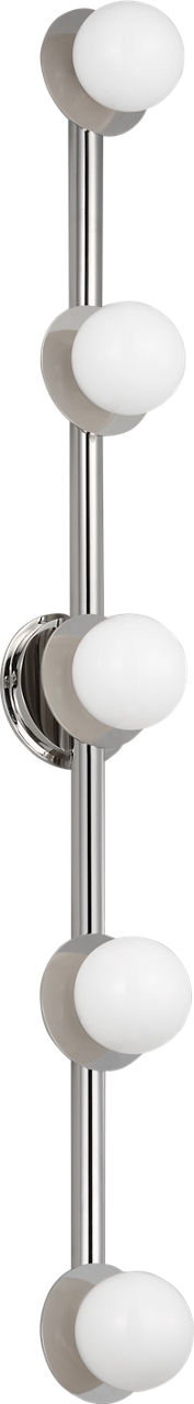 Nodes Extra Large Vanity Polished Nickel