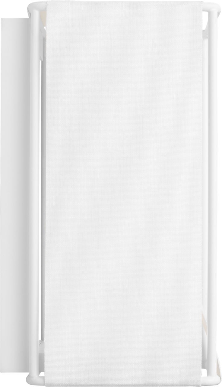 Velero Small Sconce Soft Linen Bulbs Inc