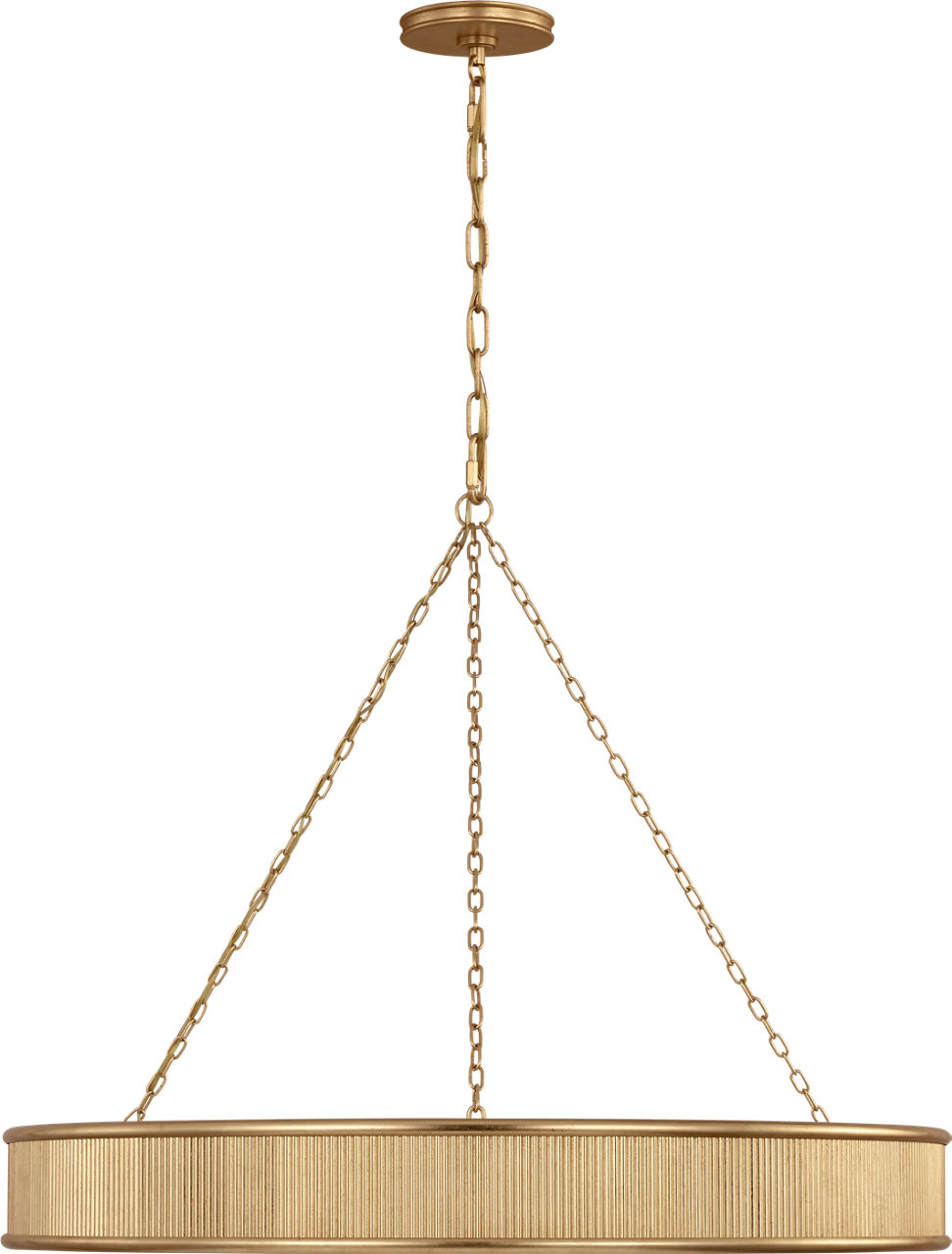 Ritz 36 Chandelier in Gild