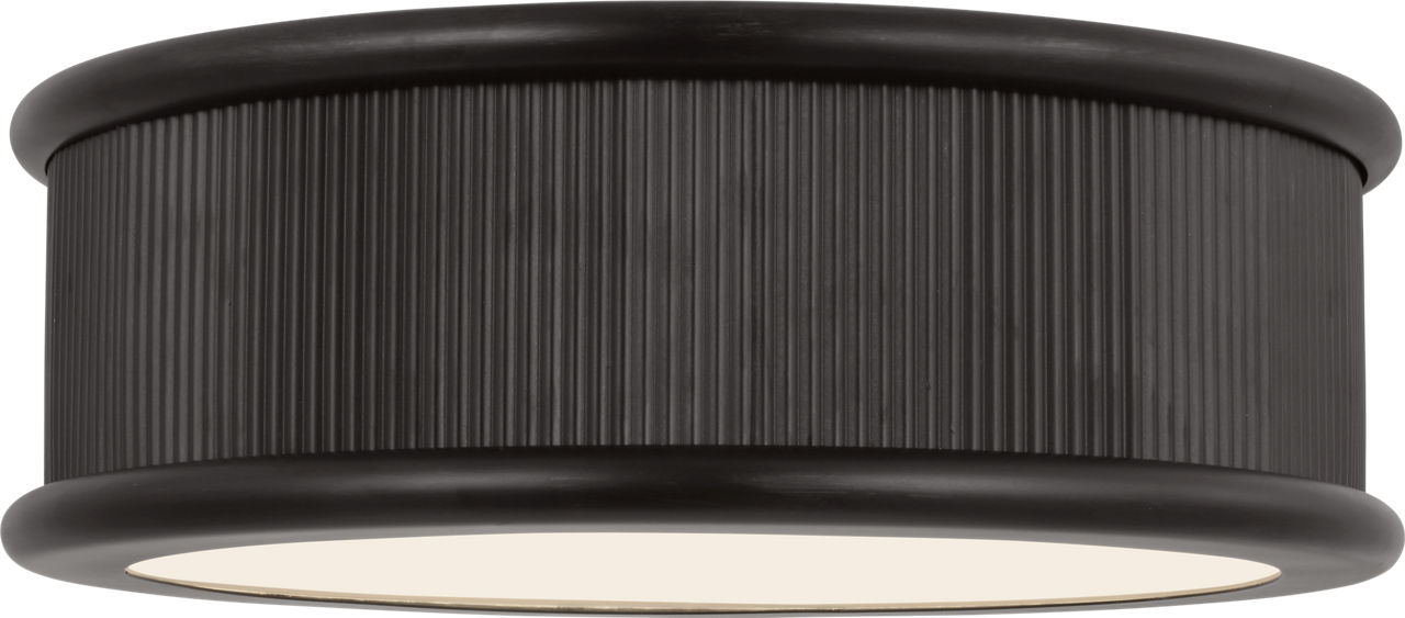 Ritz 18 Flush Mount in Aged Iron