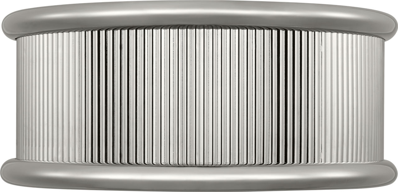 Ritz 14 Flush Mount in Polished Nickel