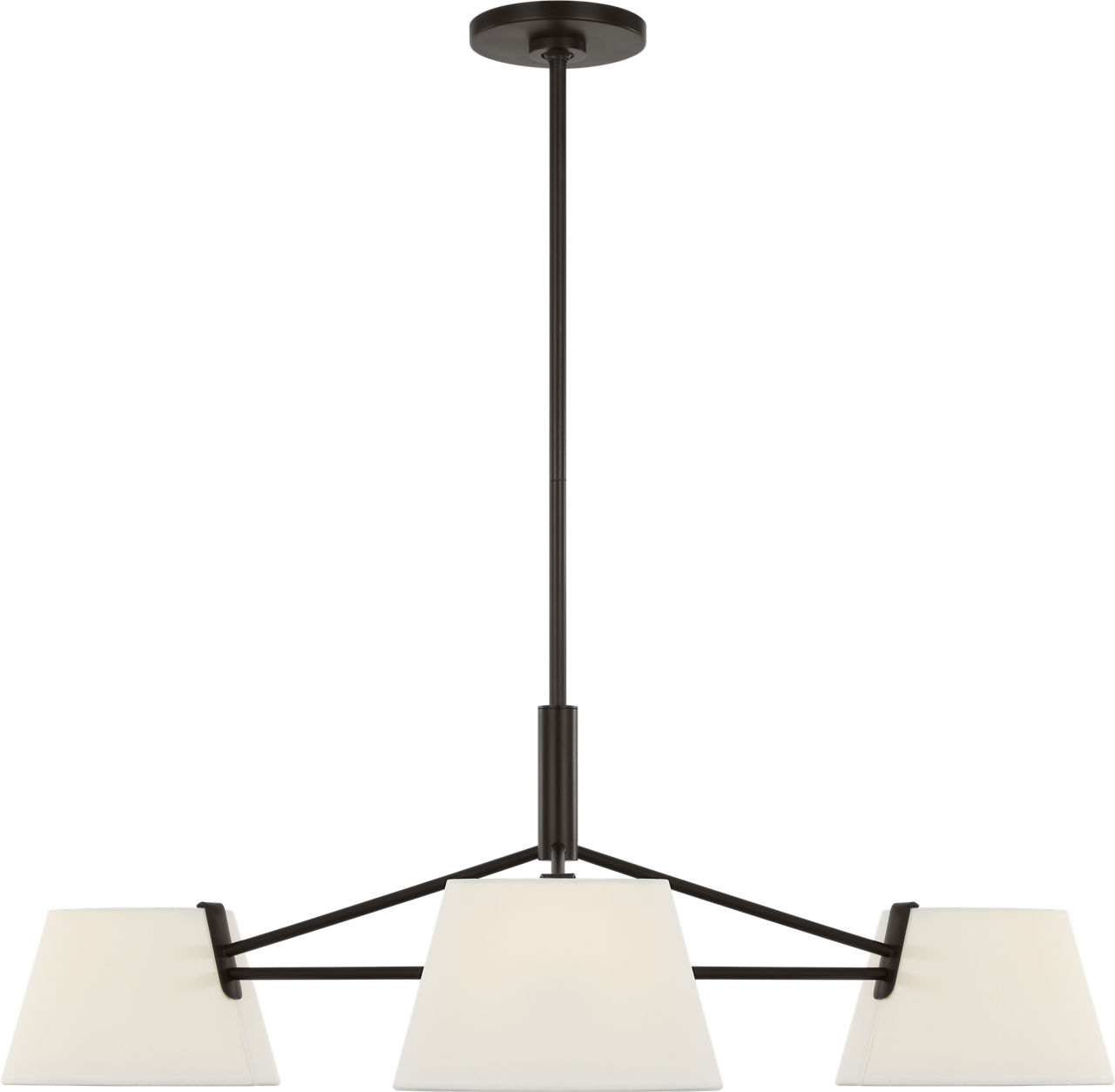 Hale 36" Chandelier in Aged Iron