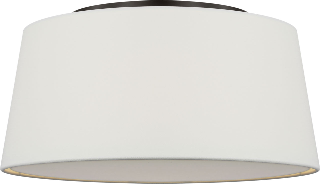 Hale 18" Flush Mount in Aged Iron