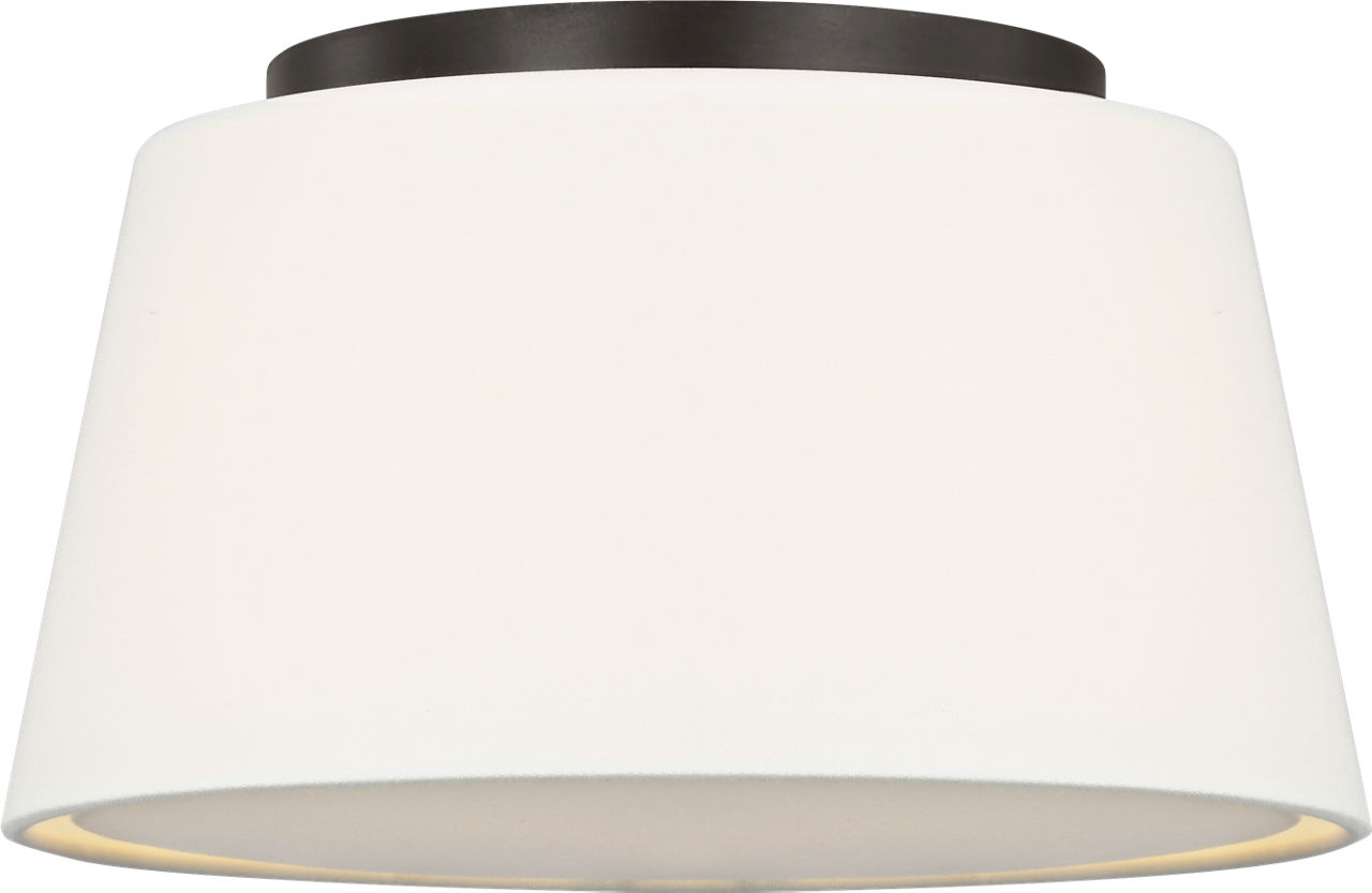 Hale 12" Flush Mount in Aged Iron