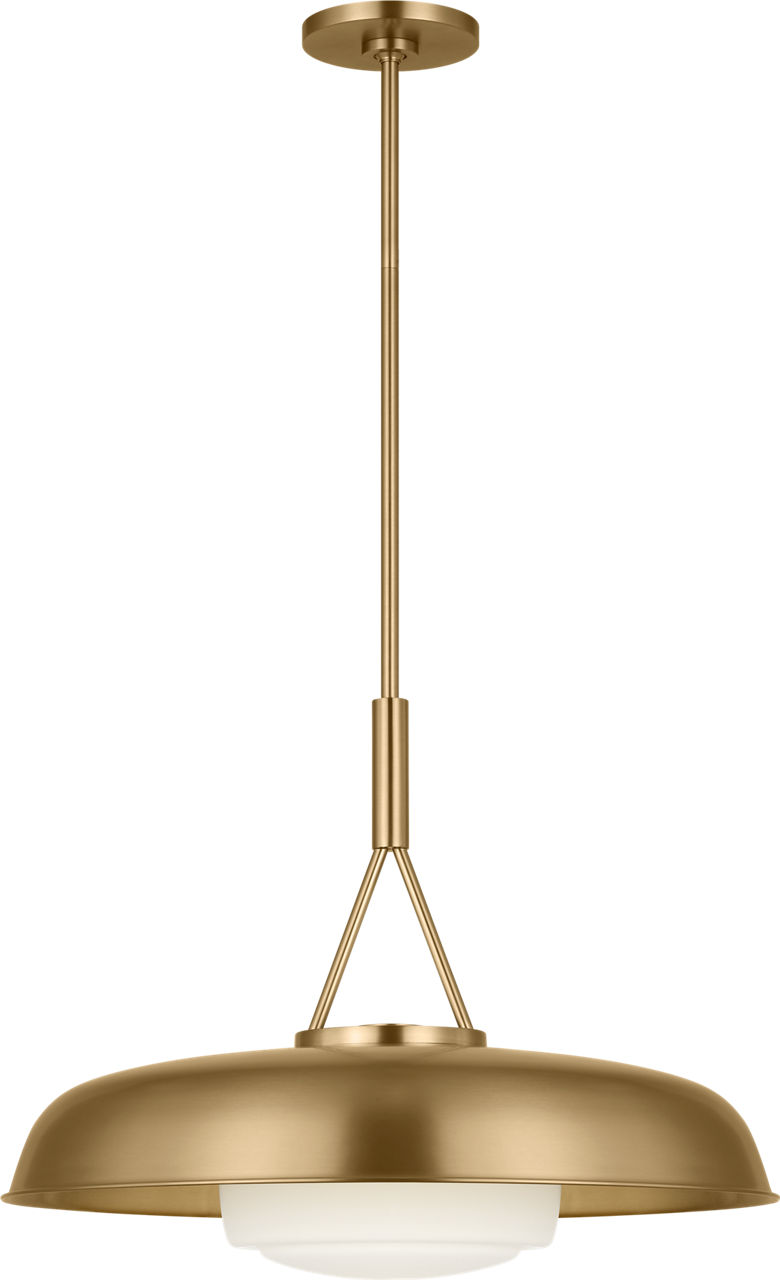 Liora 20" Pendant in Estate Brass