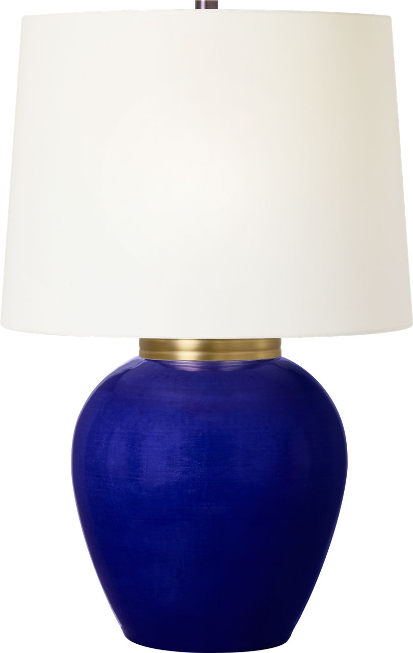 Lilian Medium Table Lamp Crystal Cobalt
