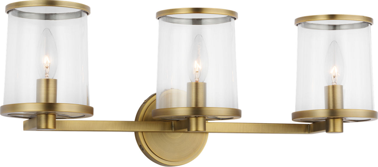 Reynolds Large Vanity Time Worn Brass