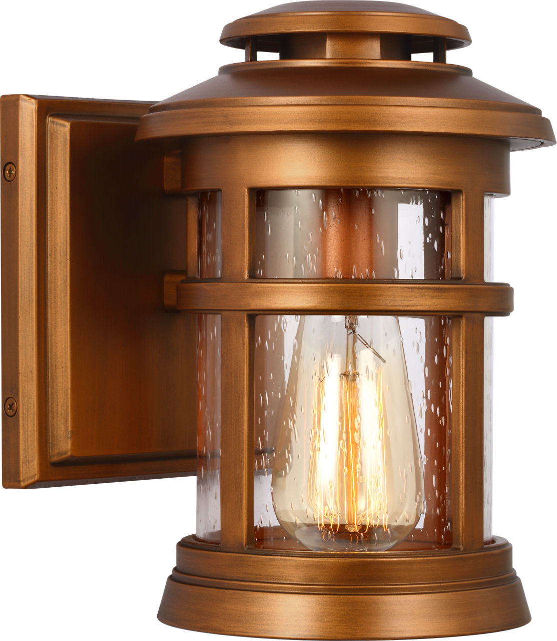 Newport Extra Small Lantern Natural Copper