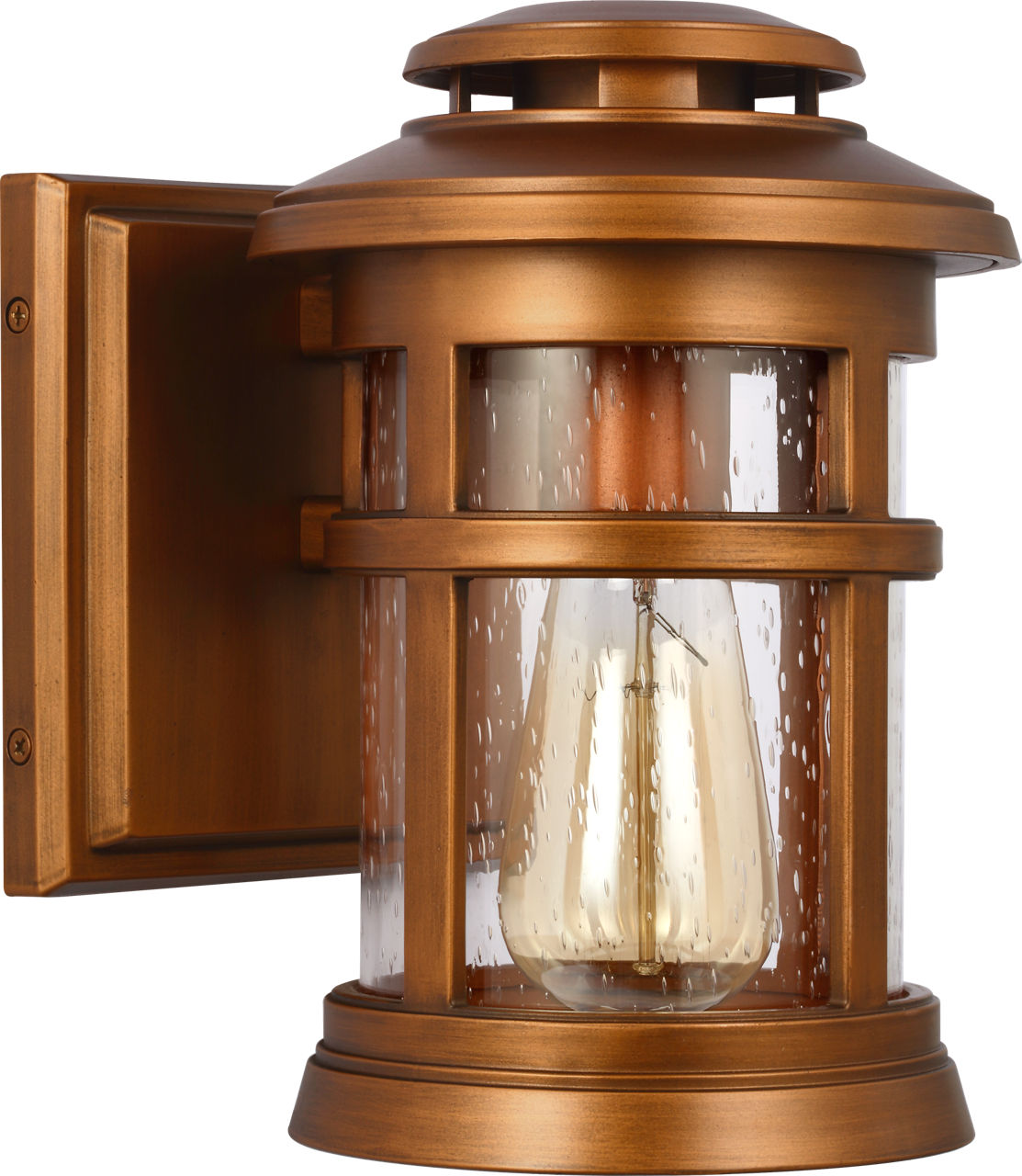 Newport Extra Small Lantern Natural Copper