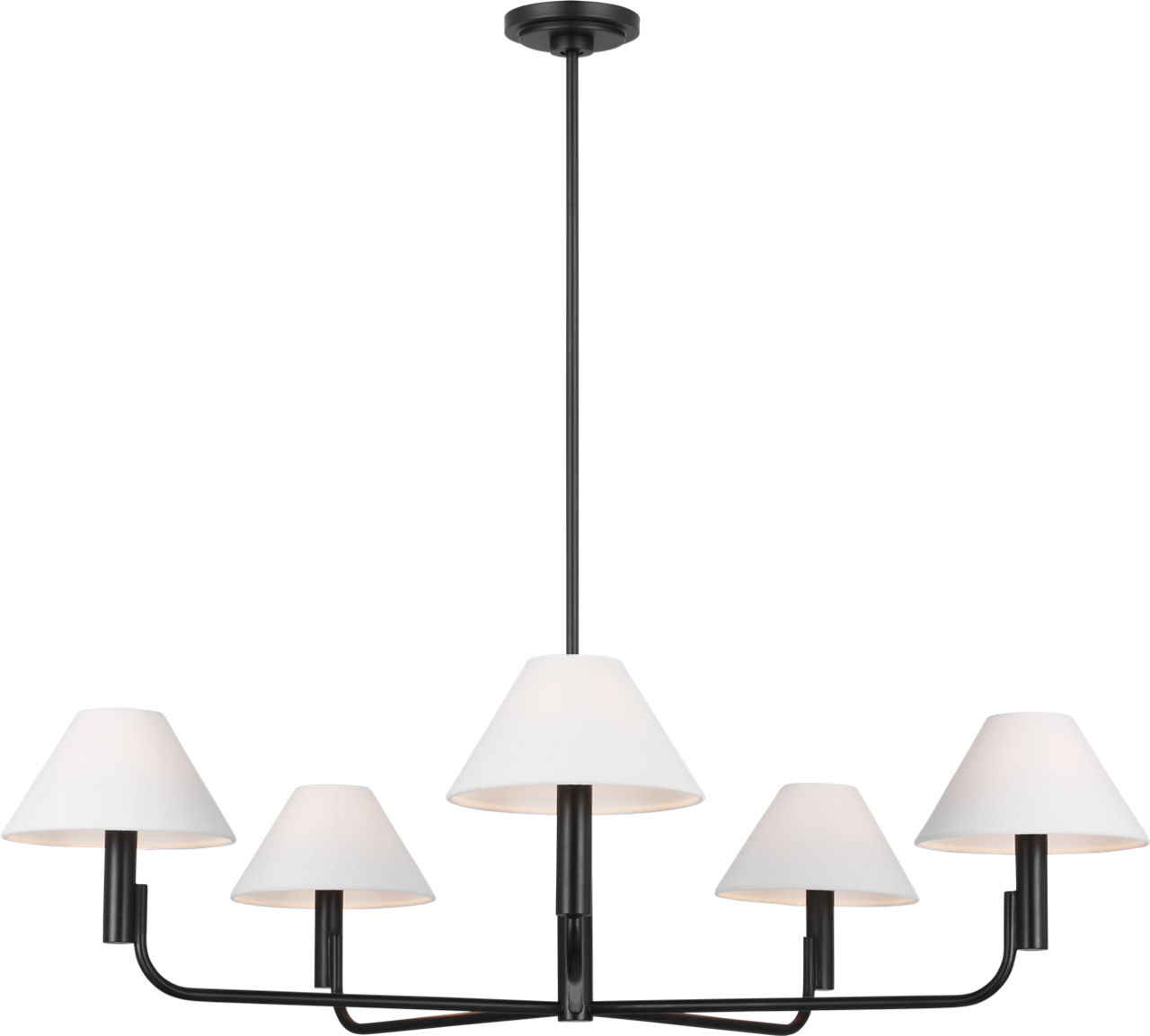 Colfax Large Chandelier Aged Iron