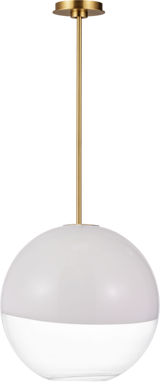 Torian Medium Pendant Burnished Brass