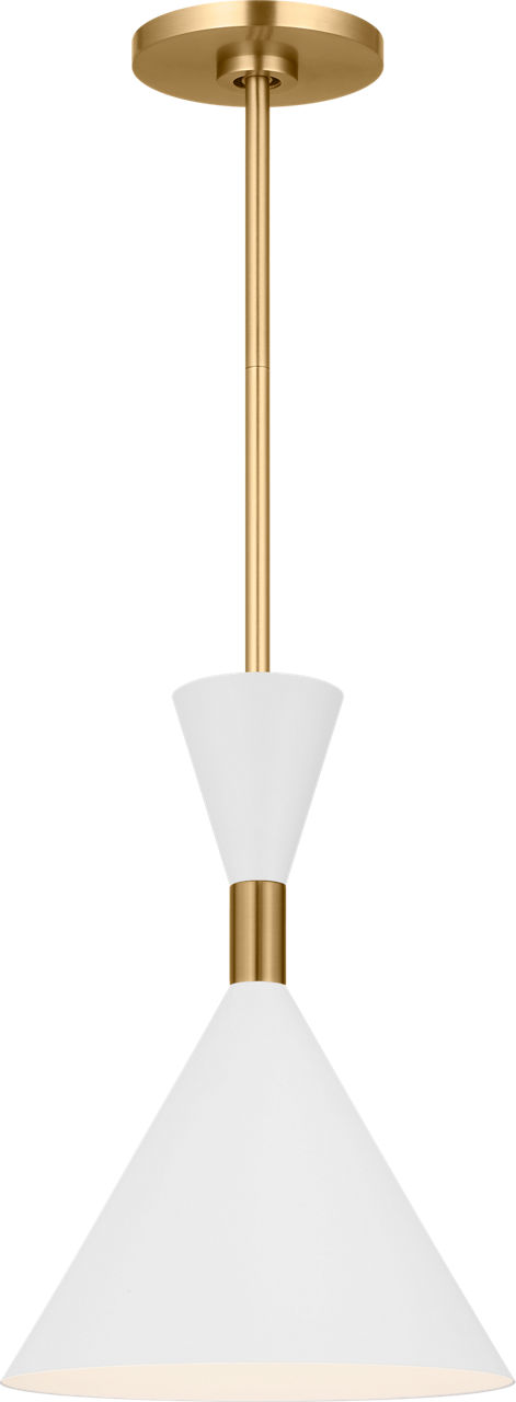 Bodhi 10 Pendant in Burnished Brass