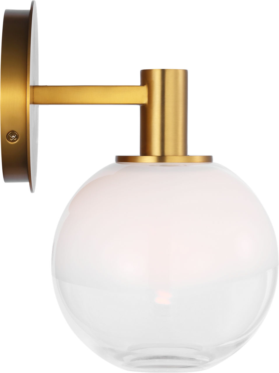 Torian Small Sconce Burnished Brass
