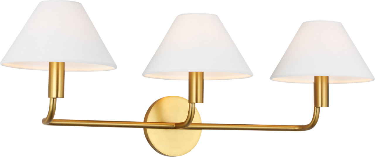 Colfax Large Sconce Burnished Brass